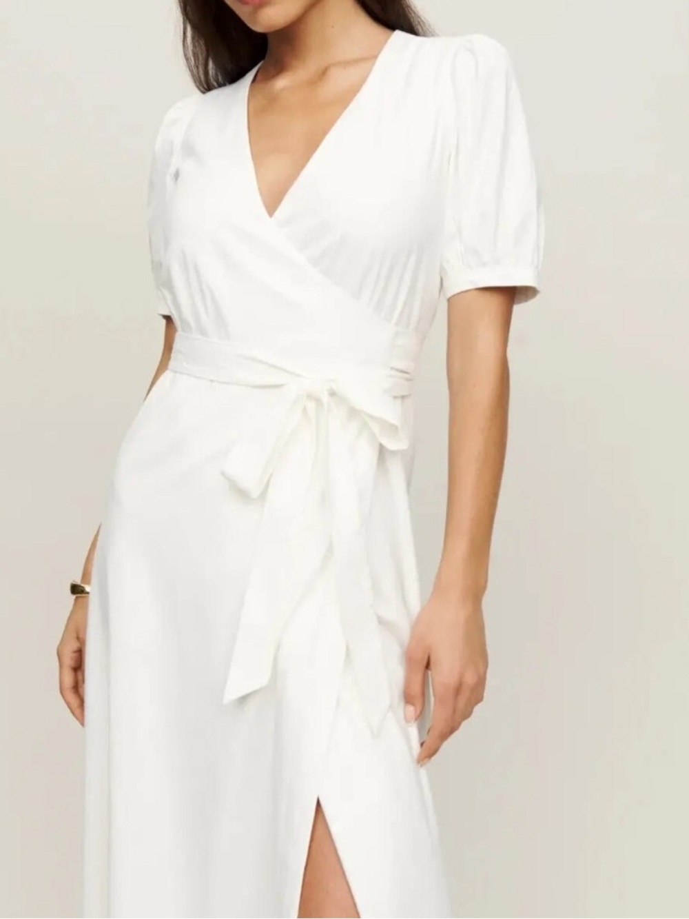 Reformation Weiss Linen Dress in White - Picture 4 of 5